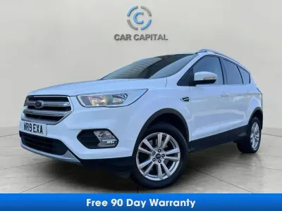 Used Ford Kuga Zetec 176 HP (129 kW) 2019 White SUV