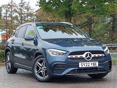 Used Mercedes GLA200 AMG Line Premium 163 HP (119 kW) 2022 Blue SUV