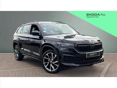 Used Skoda Kodiaq SportLine 150 HP (110 kW) 2023 Black SUV
