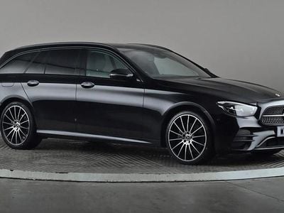 Black Used 2021 Mercedes E300 AMG line Estate | £25,977 (Expensive)