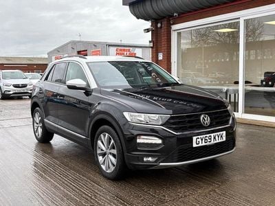 Deep black pearl Used 2019 VW T-Roc Design SUV | £13,475 (Fair price)