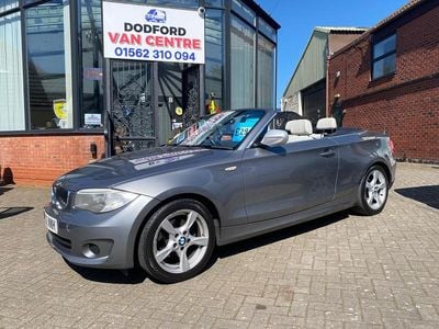 Begagnad BMW 120 Cabriolet Exclusive 2013 Grå Cab