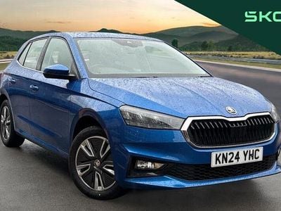 Blue Used 2024 Skoda Fabia SE L Hatchback | £15,170 (Fair price)
