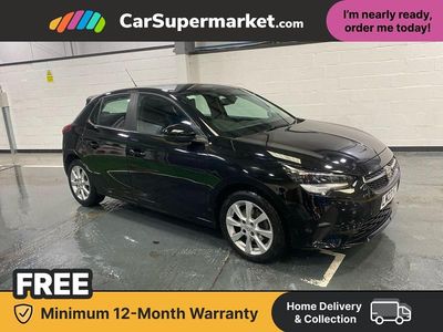 Used Vauxhall Corsa Design Edition 101 HP (74 kW) 2023 Black Hatchback
