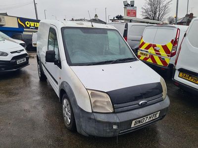 Used Ford Transit Connect 75 HP (55 kW) 2007 White MPV