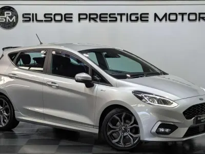 Second-hand Ford Fiesta ST-Line 140 CP (102 kW) 2018 Argintiu Hatchback