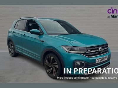 Used VW T-Cross R-line 115 HP (84 kW) 2020 Makena turquoise metallic SUV
