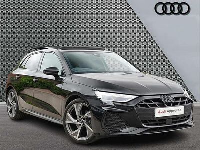 Used Audi A3 Black Edition 147 HP (108 kW) 2025 Black Hatchback