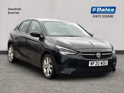 Used Vauxhall Corsa 73 HP (53 kW) 2020 Black Hatchback
