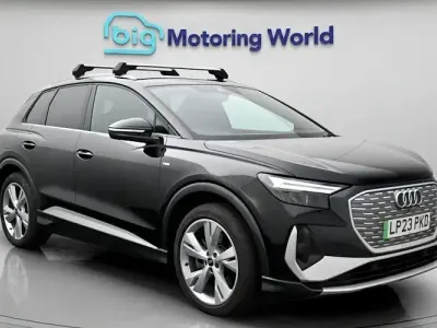 Used Audi Q4 e-tron S-Line 150 kW (204 HP) 2023 Black SUV