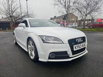 White Used 2013 Audi TT S-Line Coupe | £3,295 (Fair price)