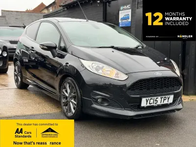 Used Ford Fiesta Sport 95 HP (69 kW) 2015 Black Hatchback