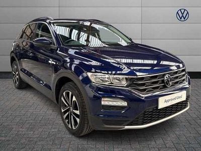 Used VW T-Roc United 150 HP (110 kW) 2021 Blue SUV