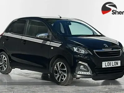 Used Peugeot 108 Collection 72 HP (52 kW) 2018 Black Hatchback