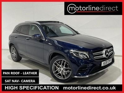 Blue Used 2016 Mercedes GLC220 AMG line SUV | £14,375 (Fair price)