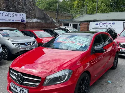 Used Mercedes A180 AMG 109 HP (80 kW) 2014 Red Hatchback