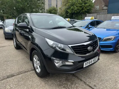 Used Kia Sportage 135 HP (99 kW) 2014 Black SUV