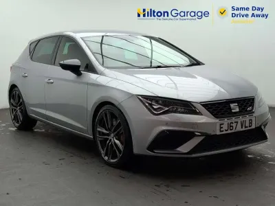 Used Seat Leon CUPRA 295 HP (216 kW) 2017 Silver Hatchback
