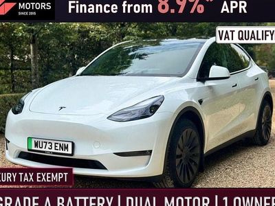 White Used 2023 Tesla Model Y Long Range AWD SUV | £27,480 (Fair price)