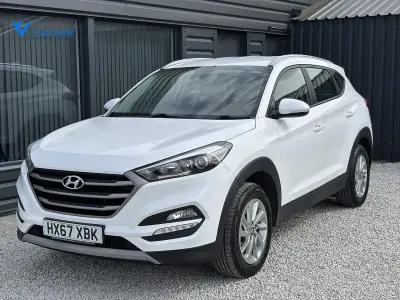 Used Hyundai Tucson SE 116 HP (85 kW) 2017 White SUV