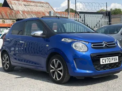 Używany Citroën C1 Shine 2020 Niebieski Hatchback