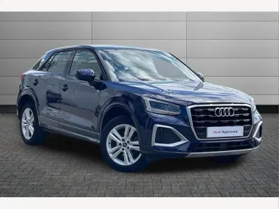 Used Audi Q2 Sport 148 HP (108 kW) 2023 Navarra blue SUV