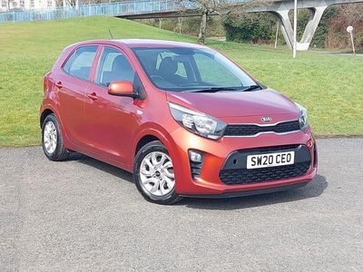 Used Kia Picanto 2020 Orange Hatchback