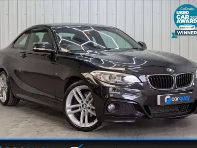 Used BMW 218 M Sport 150 HP (110 kW) 2017 Black Coupe