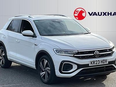 Used VW T-Roc R-line 150 HP (110 kW) 2023 White SUV