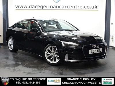 Used Audi A5 Sportback Sport 150 HP (110 kW) 2022 Black Hatchback