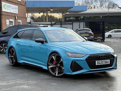 Used Audi RS6 Comfort 2020 Blue Estate