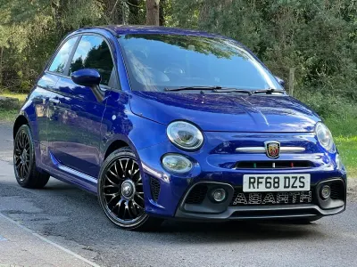 Used Abarth 595 2018 Blue Hatchback