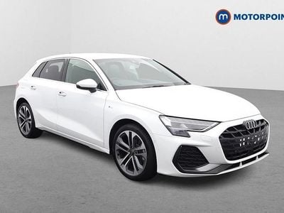 White Used 2025 Audi A3 e-tron S-Line Hatchback | £26,099 (Good price)