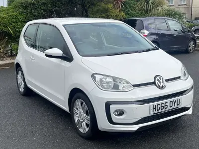 Used VW up! high up! 75 HP (55 kW) 2017 White Hatchback