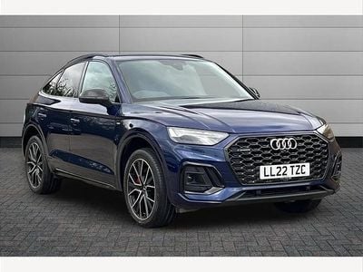 Used Audi Q5 Sportback Advanced 265 HP (194 kW) 2022 Blue SUV