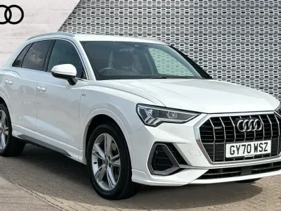 Used Audi Q3 S-Line 190 HP (139 kW) 2020 White SUV