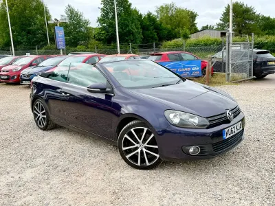 Used VW Golf Cabriolet GT 2012 Mauve/purple Cabriolet