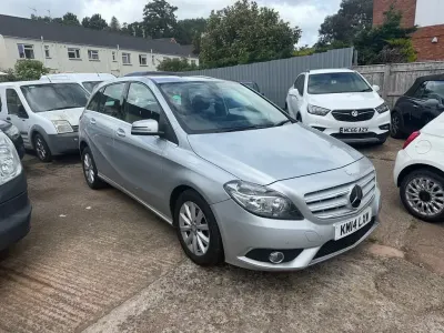 Begagnad Mercedes B180 SE 109 HK (80 kW) 2014 Silver Minibuss