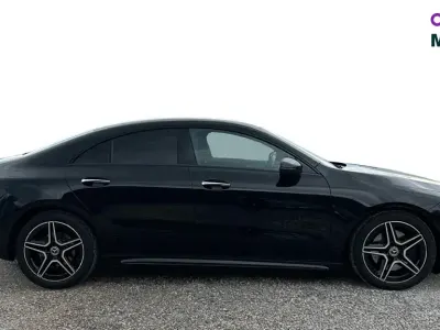 Used Mercedes CLA200 AMG Line Premium 163 HP (119 kW) 2023 Cosmos black metallic Coupe