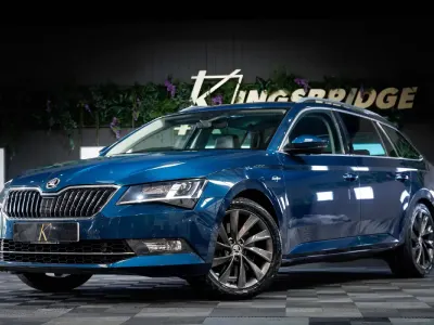 Used Skoda Superb LAURIN & KLEMENT 280 HP (205 kW) 2016 Blue Estate