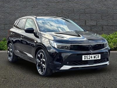 Used Vauxhall Grandland X Ultimate 130 HP (95 kW) 2024 Black SUV