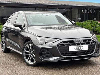 New Audi A3 Sportback S-Line 2025 Grey Hatchback