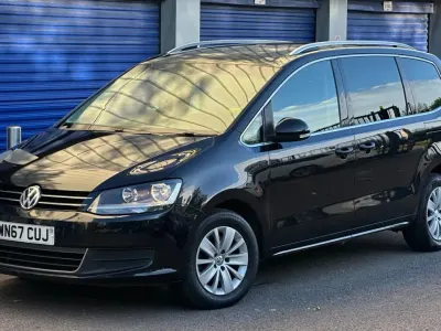 Usado VW Sharan SE 177 HP (130 kW) 2017 Preto Monovolume