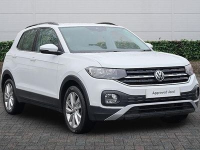 Used VW T-Cross SE 115 HP (84 kW) 2020 White SUV