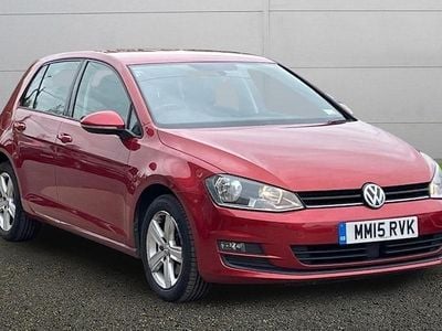 Used VW Golf VII Match 110 HP (80 kW) 2015 Red Hatchback
