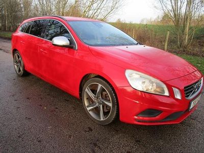 Red Used 2011 Volvo V60 R-Design Estate | £2,995 (Expensive)