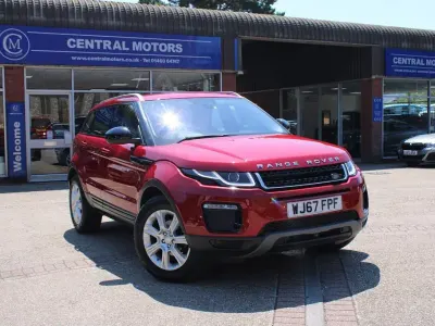 Used Land Rover Range Rover evoque SE 150 HP (110 kW) 2017 Red SUV