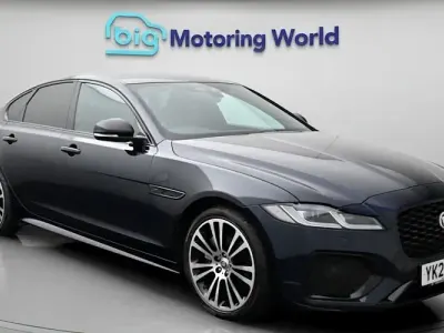 Used Jaguar XF R-Dynamic 204 HP (150 kW) 2023 Blue Sedan