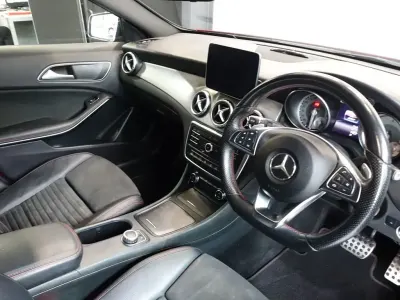 Used Mercedes GLA220 AMG line 177 HP (130 kW) 2017 Red SUV