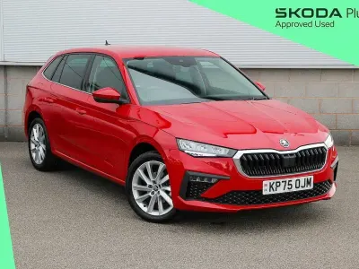 Used Skoda Scala SE L 115 HP (84 kW) 2025 Velvet red metallic Hatchback